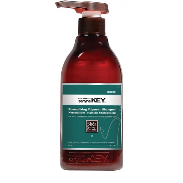 Saryna Key Нейтралізуючий пігмент шампунь (Срібний) Unique Pro Neutralizing Pigment Shampoo 