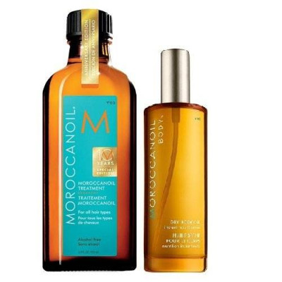 Moroccanoil Набір "Ювілейний" для всіх типів волосся (h / oil / 100ml + b / oil / 50ml) 