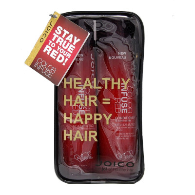 Joico Набор для волос оттеночный, красный Color Infuse Red Gift Pack (shm/3ml + cond/3ml)