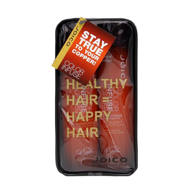 Joico Набор для волос оттеночный, медь Color Infuse Copper Pack (shm/3ml + cond/3ml)