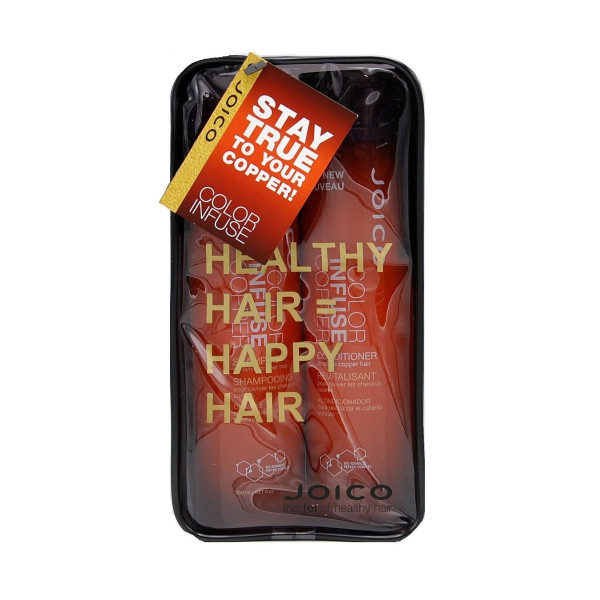 Joico Набір для волосся відтінку, мідь Color Infuse Copper Pack (shm / 3ml + cond / 3ml) 