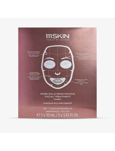 111Skin Rose Gold Brightening Facial Treatment Mask Маска для освітлення шкіри обличчя з рожевим золотом