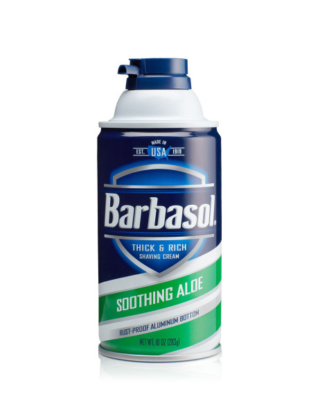 Barbasol Крем-піна для гоління з алое для сухої шкіри Barbasol Soothing Aloe Shaving Cream