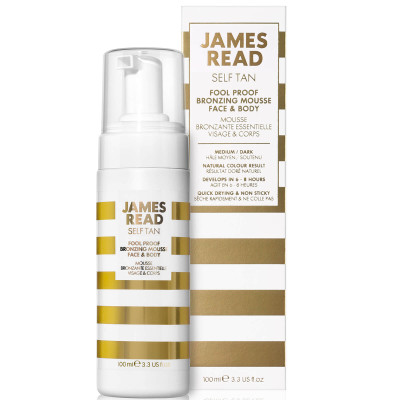 James Read Fool Proof Bronzing Mousse Face & Body Бронзирующий мусс-автозагар для лица и тела