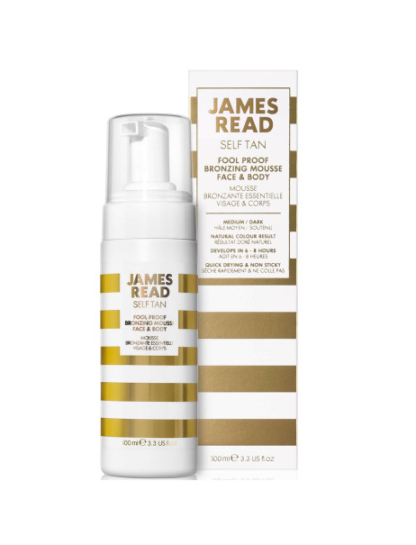 James Read Fool Proof Bronzing Mousse Face & Body Бронзирующий мусс-автозагар для лица и тела
