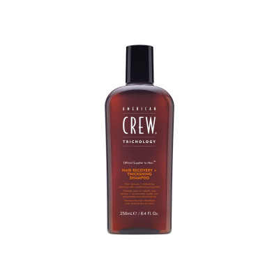 American Crew Hairrecovery+Thickening Shampoo Шампунь восстанавливающий для уплотнения структуры волос