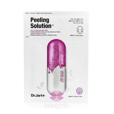 Dr. Jart+ Dermask Ultra Jet Peeling Solution Тканевая 2-х ступенчатая пилинг-маска 