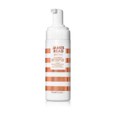 James Read Fool Proof Bronzing Mousse Face & Body Dark Бронзирующий темный мусс-автозагар для лица и тела