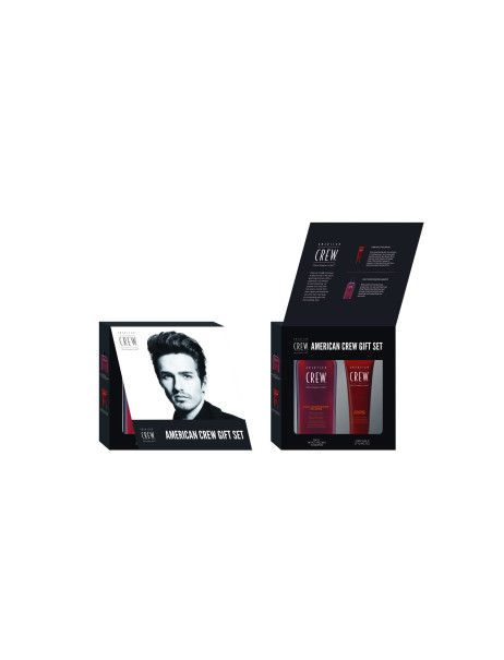 American Crew Набір Firm Hold Gel + DMSh (Firm Hold Gel 25 мл + Daily Moisturizing Shampoo 25 мл)