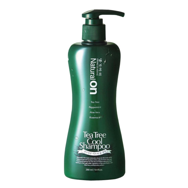 Daeng Gi Meo Ri Naturalon Tea Tree Cool Shampoo охолоджуючий шампунь на основі чайного дерева 