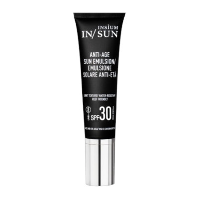 INSIUM Anti-Age Sun Emulsion SPF 30 Антивікова глибокозволожуюча пептидна емульсія SPF 30 для обличчя та контуру очей