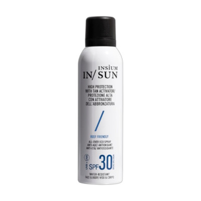 INSIUM High Protection Cream SPF30 Антивіковий антиоксидантний екоспрей для обличчя та тіла з активатором засмаги SPF30