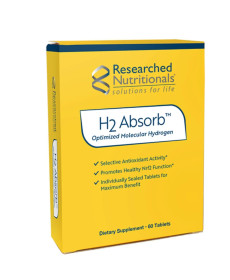Researched Nutritionals H2 Absorb 60 T Дієтична добавка Н2 Абсорб №60 - Написати відгук