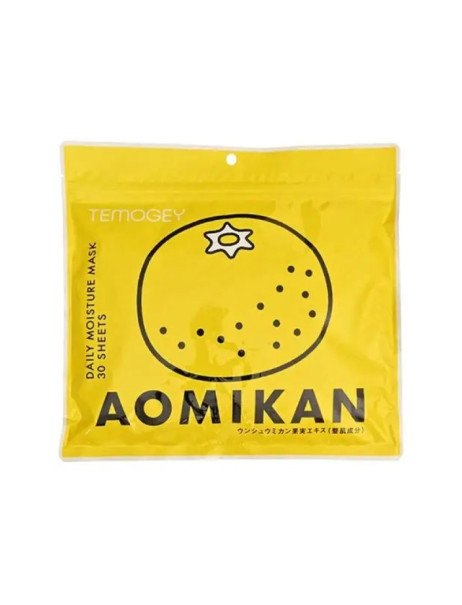 SPC Temogey Aomikan Mask Тканинна маска для інтенсивного догляду із японським мандарином