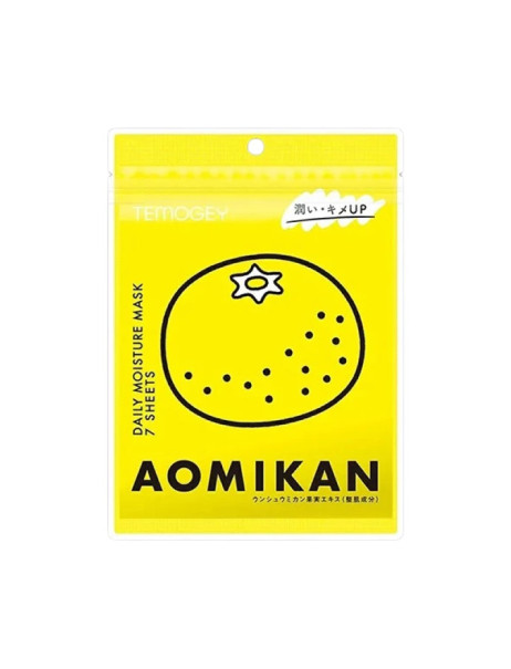 SPC Temogey Aomikan Mask Тканинна маска для інтенсивного догляду із японським мандарином