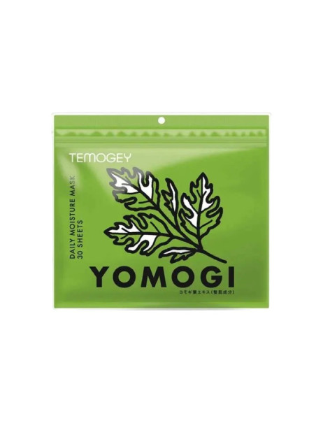 SPC Temogey Yomogi Mask Тканинна маска для догляду за чутливою шкірою з японським полином