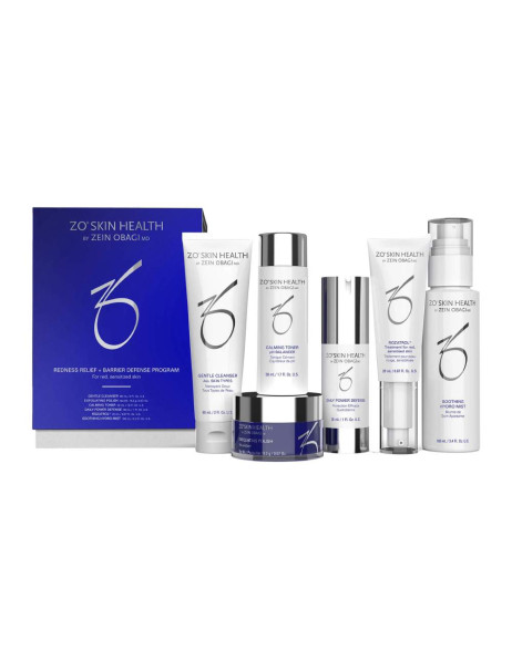 ZO Skin Health by Zein Obagi Redness Relief + Ваrriеr Defense Prоgrаm Набор для уменьшения покраснений и восстановления барьера кожи