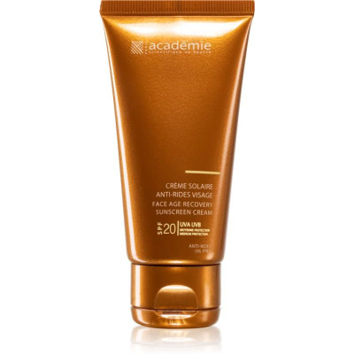 Academie Bronzecran Face Age Recovery Sunscreen Cream SPF 20+ Солнцезащитный регенерирующий крем для лица SPF 20+