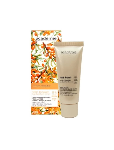 Academie Youth Repair Smoothing Care For Eye and Lip Contours Крем-маска для контуру очей і губ