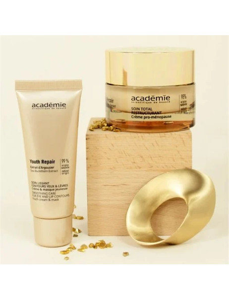 Academie Youth Repair Smoothing Care For Eye and Lip Contours Крем-маска для контуру очей і губ