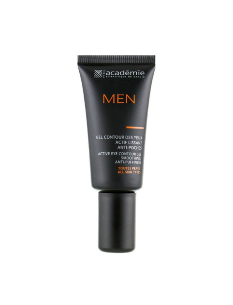 Academie Active Eye Contour Gel Smoothing Anti-Puffiness Гель для контура глаз против отеков и морщин для мужчин