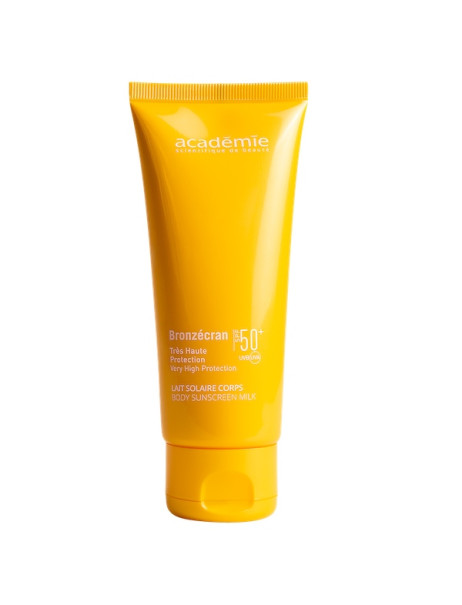 Academie Bronzecran Body Sunscreen Milk SPF 50+ Сонцезахисне молочко для тіла