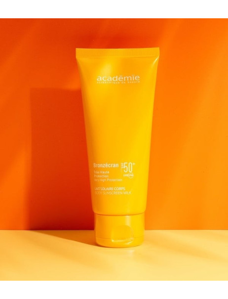 Academie Bronzecran Body Sunscreen Milk SPF 50+ Сонцезахисне молочко для тіла