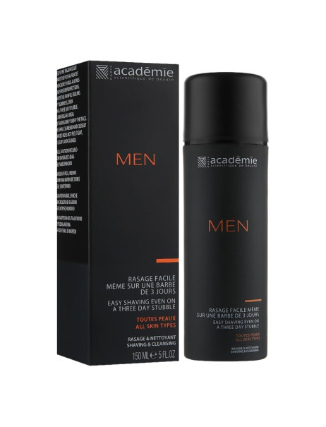 Academie Men Easy Shaving Even On A Three Days` Stubble Гель для умывания, легкого бритья и увлажнения