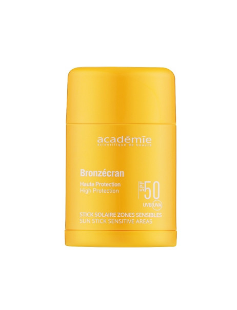 Academie Bronzecran Sun Stick Sensitive Areas SPF 50+ Сонцезахисний стік для чутливих зон