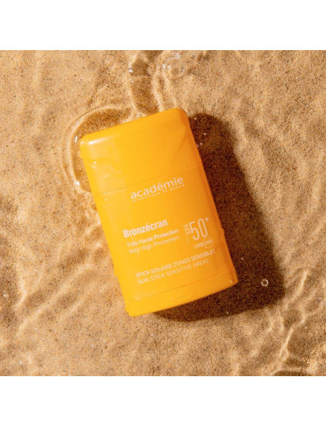 Academie Bronzecran Sun Stick Sensitive Areas SPF 50+ Сонцезахисний стік для чутливих зон