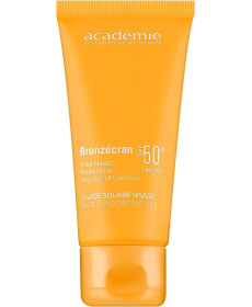 Academie Bronzecran Face Sunscreen Fluid SPF 50+ Cонцезахистний флюїд для обличчя - Написати відгук