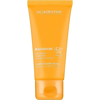Academie Bronzecran Face Sunscreen Fluid SPF 50+ Cонцезахистний флюїд для обличчя 