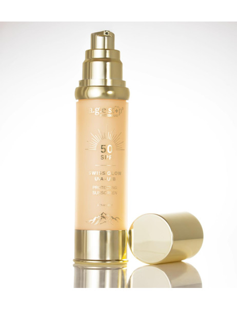 A.G.E. Stop Swiss Glow Protecting Sunscreen SPF50 Денний крем з захистом SPF 50