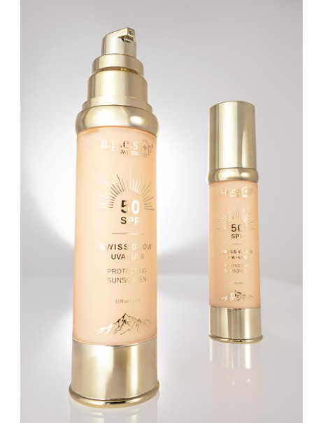 A.G.E. Stop Swiss Glow Protecting Sunscreen SPF50 Денний крем з захистом SPF 50