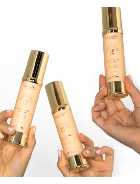 A.G.E. Stop Swiss Glow Protecting Sunscreen SPF50 Денний крем з захистом SPF 50