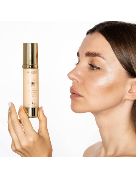 A.G.E. Stop Swiss Glow Protecting Sunscreen SPF50 Денний крем з захистом SPF 50