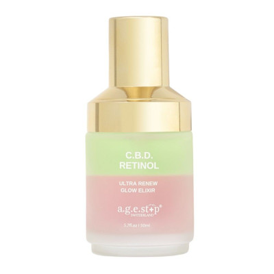 A.G.E. Stop C.B.D. Retinol Glow Elixir Зволожуючий та  заспокійливий еліксир