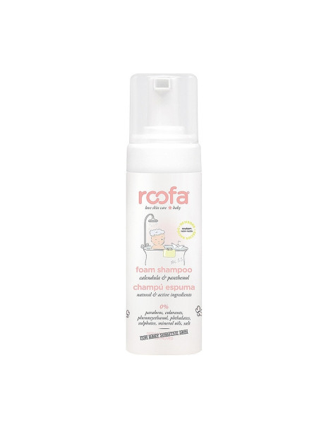 Roofa Syndet Foam Shampoo Calendula & Panthenol Шампунь-пінка без сліз зкалендулою та пантенолом