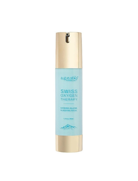 A.G.E. Stop Oxygen Therapy Hydro Glow Bio Fusion Sleeping Mask Киснева нічна маска для сяйва та молодості шкіри