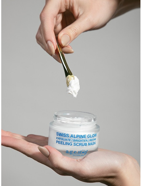 A.G.E. Stop Swiss Alpine Glow Peeling Scrub Mask Пілінг скраб-маска