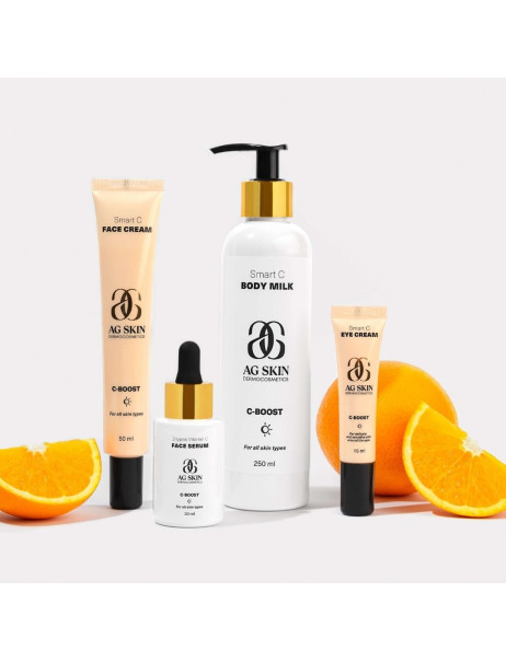 AG SKIN C-Boost 3 Types Vitamin С Face Serum Сироватка з трьома видами вітаміну C