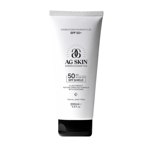 AG SKIN Exorestoration Body Fluid SPF 50+Сонцезахисний флюїд для тіла SPF 50+