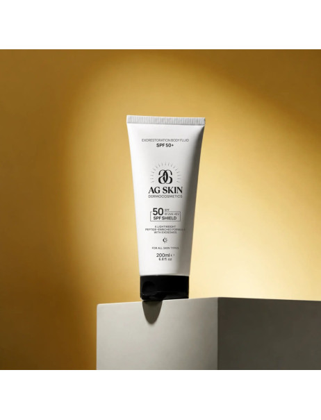 AG SKIN Exorestoration Body Fluid SPF 50+Сонцезахисний флюїд для тіла SPF 50+