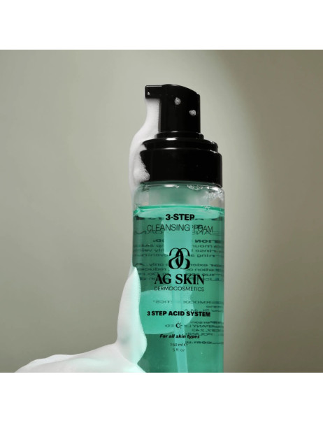 AG SKIN 3-Step Cleansing Foam Пенка для очищения