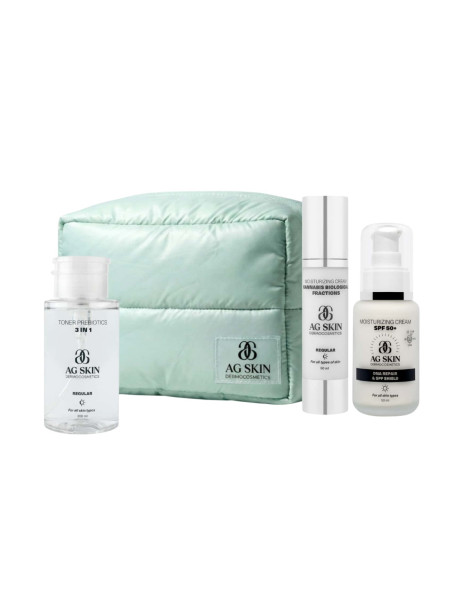 AG SKIN Set Hydration and Microbiome Restoration Набір для зволоження та відновлення мікробіому шкіри