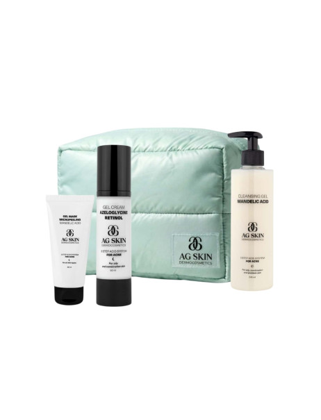AG SKIN Set Acne Prevention & Treatment Набір для профілактики та лікування акне