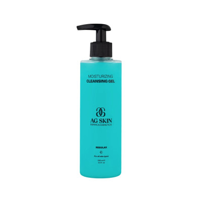 AG SKIN Regular Moisturizing Cleansing Gel To Restore Microbiome Of Skin Зволожуючий очищуючий гель для вмивання для відновлення мікробіому шкіри