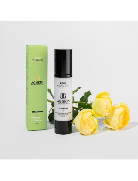 AG SKIN Azelorosa Rosy Cream Gel Крем-гель з азелаїновою та саліциловою кислотами для шкіри з розацеа