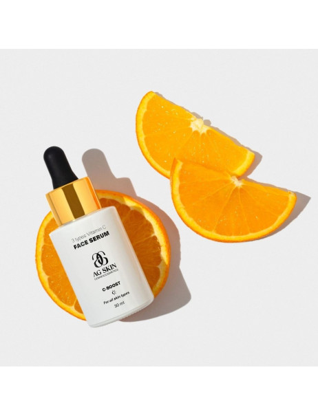 AG SKIN C-Boost 3 Types Vitamin С Face Serum Сироватка з трьома видами вітаміну C