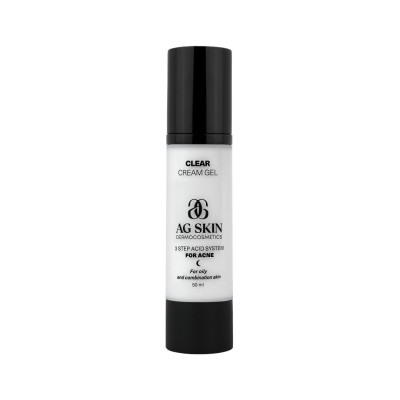 AG SKIN 3 Step Acid System For Acne For Acne Clear Cream Gel Крем-гель с азелоглицином и салициловой кислотой